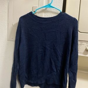 Blue Knit Sweater
